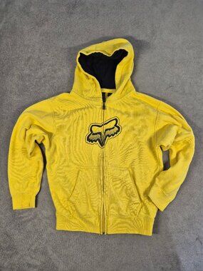 Kids Fox Racing Full Zip Hoodie - size Medium